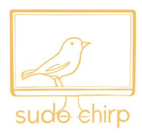 sudo chirp logo